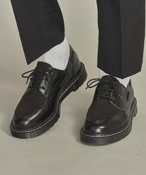 BEAUTY&YOUTH UNITED ARROWS（ビューティーアンドユースユナイテッドアローズ）の「BY コンビ ボート クッションソール シューズ（ドレスシューズ・メンズ・ブラック・7/8/9/10）」の9枚目の写真