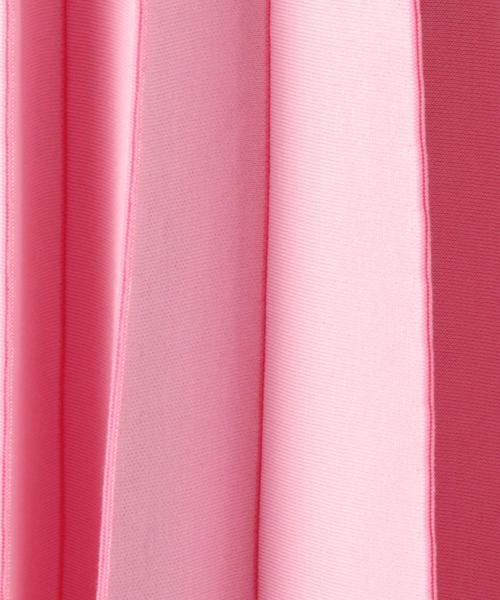 Drawer（ドゥロワー）の「Drawer 18Gプリーツニットスカート（ピンク