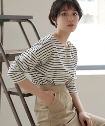 PAGEBOY | ボーダーBIGプルオーバー(Tシャツ/カットソー)