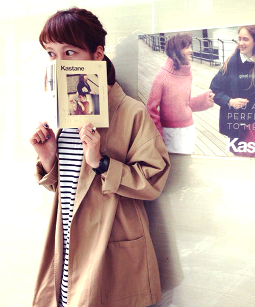 Kastane(カスタネ)の「【Kastane】BIGジャケット(その他アウター・レディース・ベージュ/カーキ/インディゴブルー・FREE)」の2枚目の写真