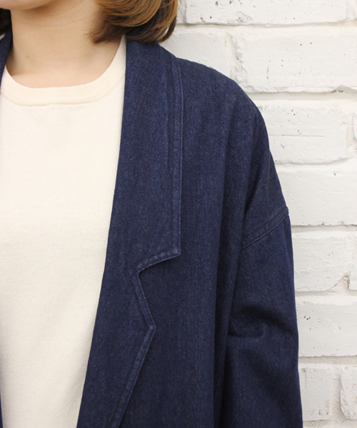 Kastane(カスタネ)の「【Kastane】BIGジャケット(その他アウター・レディース・ベージュ/カーキ/インディゴブルー・FREE)」の7枚目の写真