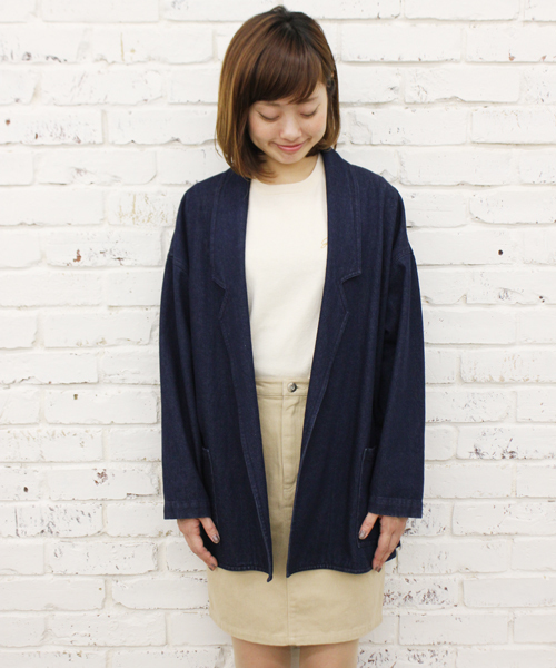 Kastane(カスタネ)の「【Kastane】BIGジャケット(その他アウター・レディース・ベージュ/カーキ/インディゴブルー・FREE)」の9枚目の写真