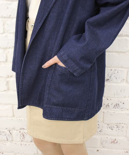 Kastane(カスタネ)の「【Kastane】BIGジャケット(その他アウター・レディース・ベージュ/カーキ/インディゴブルー・FREE)」の10枚目の写真