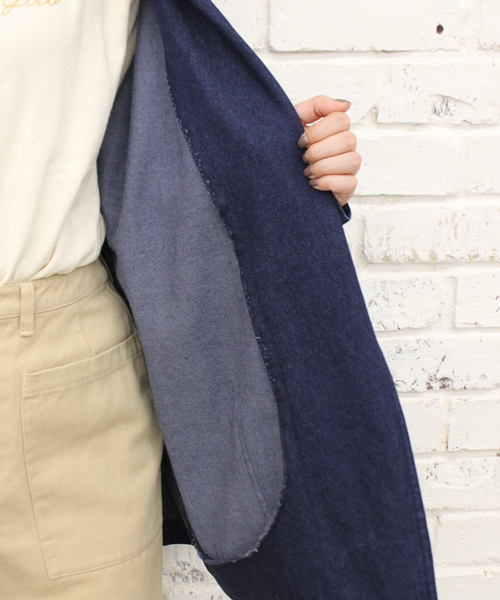 Kastane(カスタネ)の「【Kastane】BIGジャケット(その他アウター・レディース・ベージュ/カーキ/インディゴブルー・FREE)」の11枚目の写真