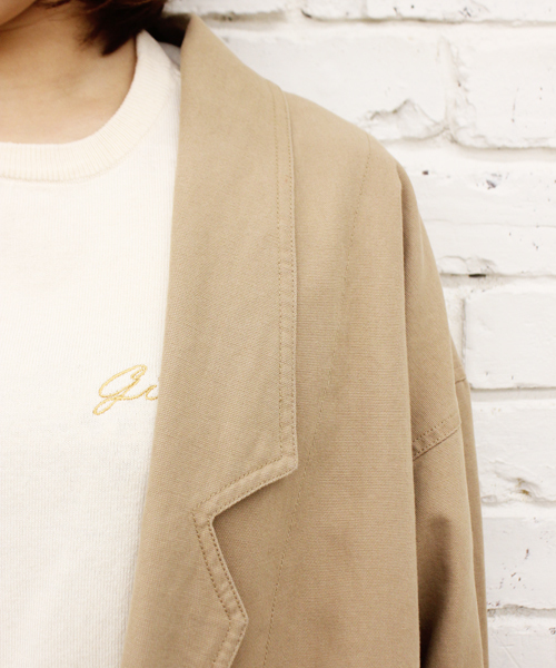 Kastane(カスタネ)の「【Kastane】BIGジャケット(その他アウター・レディース・ベージュ/カーキ/インディゴブルー・FREE)」の14枚目の写真