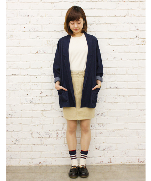 Kastane(カスタネ)の「【Kastane】BIGジャケット(その他アウター・レディース・ベージュ/カーキ/インディゴブルー・FREE)」の17枚目の写真