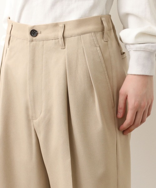 JUNRED(ジュンレッド)の「(美シルエット・高機能を兼ね備えた)ウォッシャブルサージワイド(その他パンツ・メンズ・ブラック/ベージュ/サックスブルー・S/M/L)」の14枚目の写真