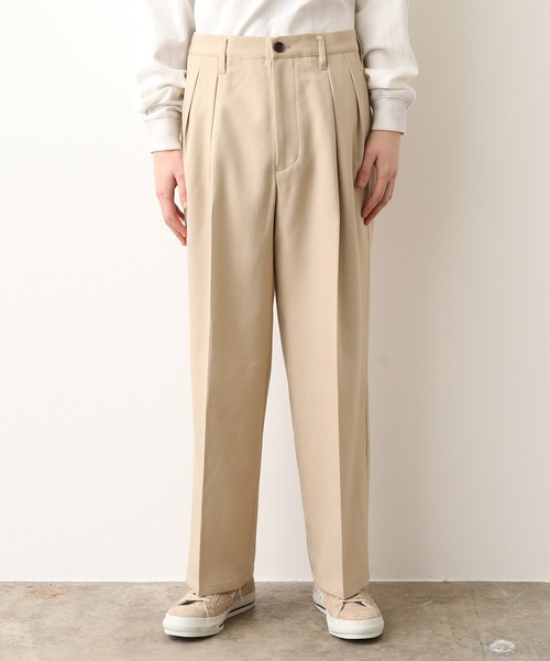 JUNRED(ジュンレッド)の「(美シルエット・高機能を兼ね備えた)ウォッシャブルサージワイド(その他パンツ・メンズ・ブラック/ベージュ/サックスブルー・S/M/L)」の17枚目の写真