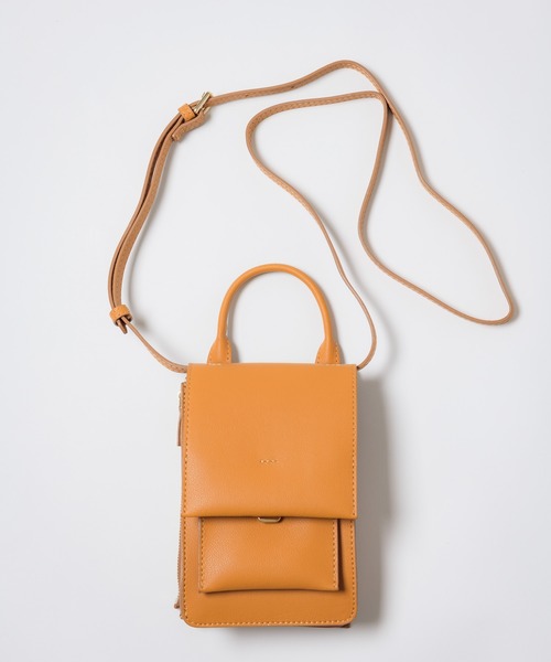 Zozo限定 財布 小物 Story レザーフラグメントケース お財布ショルダー スマホショルダー ポーチ Story ストーリー のファッション