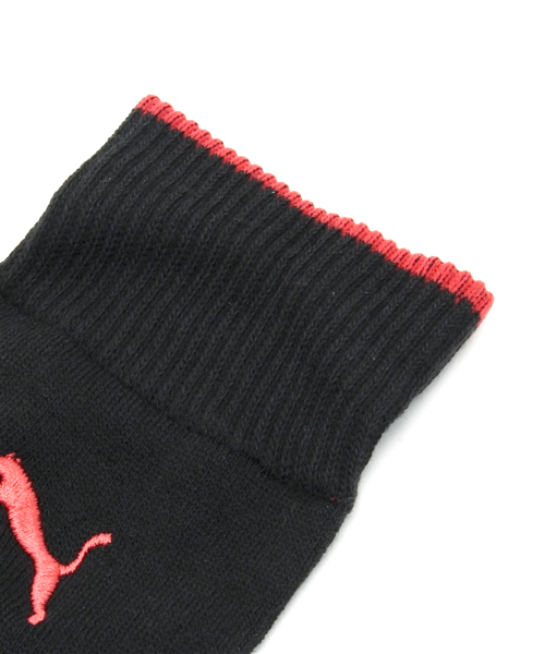 PUMA（プーマ）の「ウィンタークルーソックス (MEN) - PUMA GOLF（ソックス/靴下・メンズ・グレー/ブラック・27cm）」の3枚目の写真