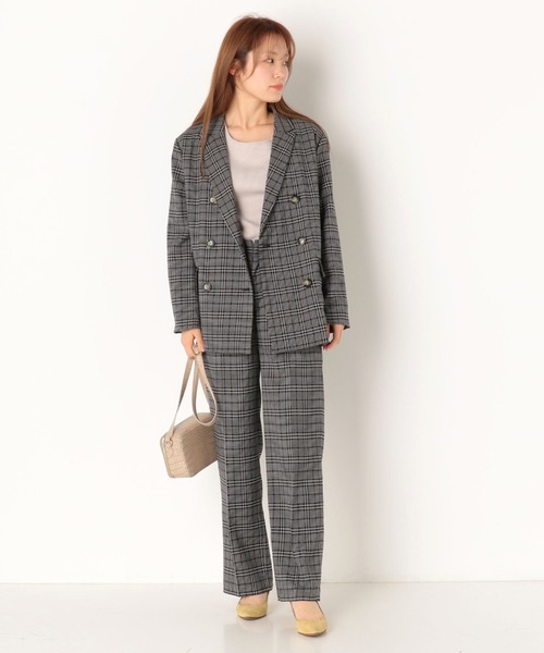 archives(アルシーヴ)の「【SETUPにも】チェックパンツ(その他パンツ・レディース・ブラック/ベージュ/アイボリー・MEDIUM)」の21枚目の写真