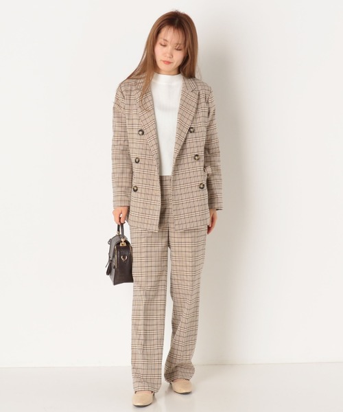 archives(アルシーヴ)の「【SETUPにも】チェックパンツ(その他パンツ・レディース・ブラック/ベージュ/アイボリー・MEDIUM)」の18枚目の写真