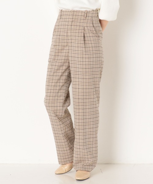 archives(アルシーヴ)の「【SETUPにも】チェックパンツ(その他パンツ・レディース・ブラック/ベージュ/アイボリー・MEDIUM)」の16枚目の写真