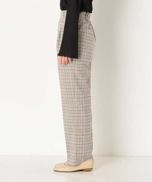 archives(アルシーヴ)の「【SETUPにも】チェックパンツ(その他パンツ・レディース・ブラック/ベージュ/アイボリー・MEDIUM)」の11枚目の写真