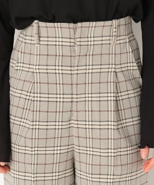 archives(アルシーヴ)の「【SETUPにも】チェックパンツ(その他パンツ・レディース・ブラック/ベージュ/アイボリー・MEDIUM)」の9枚目の写真
