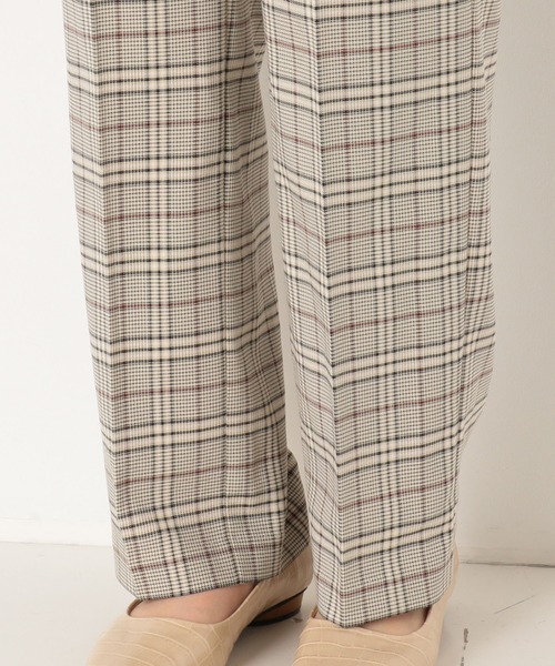 archives(アルシーヴ)の「【SETUPにも】チェックパンツ(その他パンツ・レディース・ブラック/ベージュ/アイボリー・MEDIUM)」の7枚目の写真
