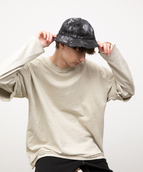 YARD PLUS(ヤードプリュス)の「YARD PLUS カットオフレイヤードロングTシャツ(Tシャツ/カットソー・メンズ・ブラック/ベージュ/グリーン・FREE)」の11枚目の写真