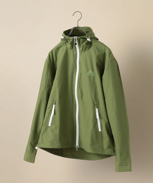 KELTY(ケルティ)の「KELTY: 別注 コットン/ナイロン ジップ パーカー(マウンテンパーカー・メンズ・カーキ/ロイヤルブルー/ネイビー/ブラック・S/M/L/XL)」の8枚目の写真