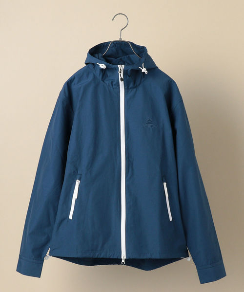 KELTY(ケルティ)の「KELTY: 別注 コットン/ナイロン ジップ パーカー(マウンテンパーカー・メンズ・カーキ/ロイヤルブルー/ネイビー/ブラック・S/M/L/XL)」の6枚目の写真