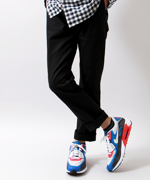 WEGO（ウィゴー）の「WEGO/スリムテーパードチノパンツ（その他パンツ・メンズ・グレー/ベージュ/ホワイト/ブラック・LARGE/MEDIUM）」の3枚目の写真