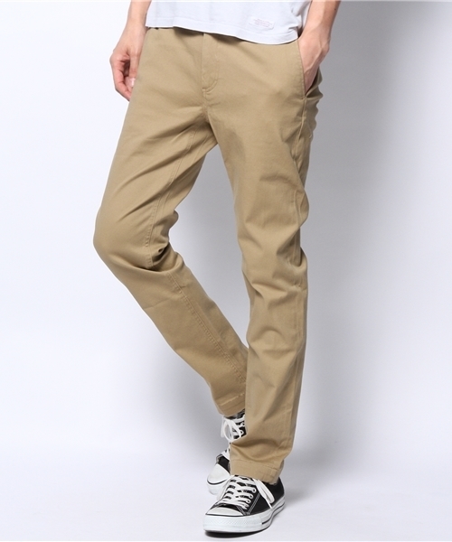 WEGO（ウィゴー）の「WEGO/スリムテーパードチノパンツ（その他パンツ・メンズ・グレー/ベージュ/ホワイト/ブラック・LARGE/MEDIUM）」の16枚目の写真