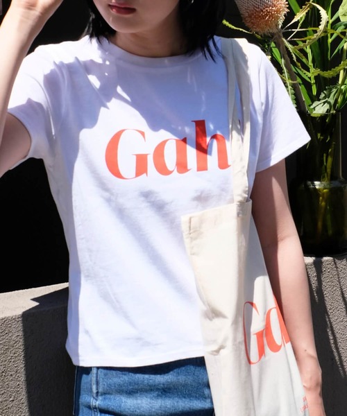 MAISON SPECIAL（メゾンスペシャル）の「【Lisa Says Gah/リサセイズガー】Gah Tシャツ【MAISON SPECIAL/メゾンスペシャル】（Tシャツ/カットソー・レディース・ホワイト・38/36）」の10枚目の写真