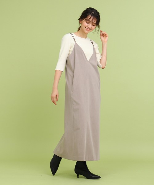Anatelier アナトリエ の ドライツイルキャミワンピース ワンピース Wear