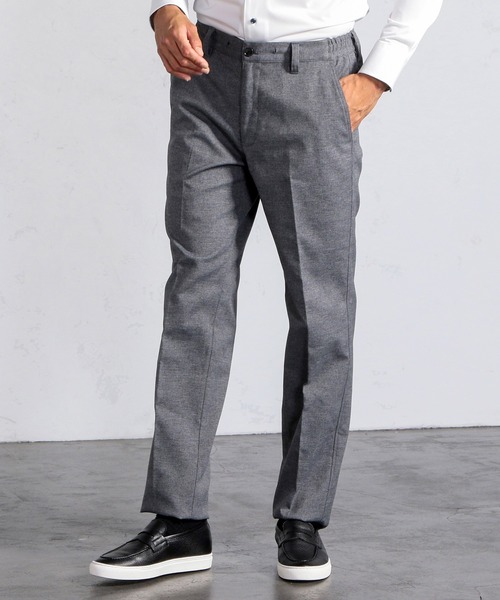 MEN'S BIGI（メンズビギ）の「センタークリース イージーパンツ＜SOLOTEX＞（その他パンツ・メンズ・ネイビー/ブラウン/グレー・01/02/03/04）」の14枚目の写真