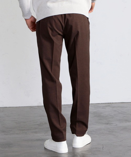 MEN'S BIGI（メンズビギ）の「センタークリース イージーパンツ＜SOLOTEX＞（その他パンツ・メンズ・ネイビー/ブラウン/グレー・01/02/03/04）」の8枚目の写真