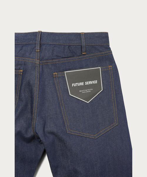 BEAUTY&YOUTH UNITED ARROWS（ビューティーアンドユースユナイテッドアローズ）の「【別注】 ＜FUTURE SERVICE（フューチャーサービス）＞ DENIM 1/パンツ（デニムパンツ・メンズ・ネイビー・34inch/32inch/30inch）」の4枚目の写真