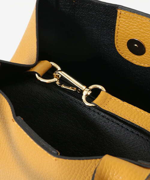 MARCO BIANCHINI（マルコビアンチーニ）の「MARCO BIANCHINI　2way ショルダーバッグ S（ショルダーバッグ・レディース・ブラック/イエロー/モカ・FREE）」の13枚目の写真