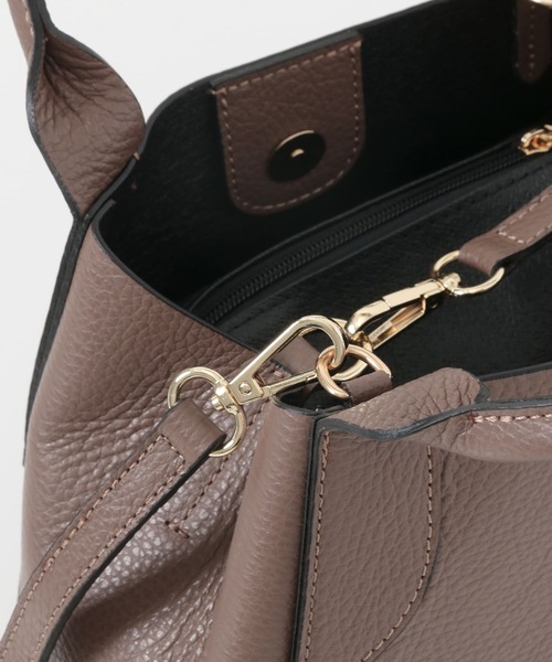 MARCO BIANCHINI（マルコビアンチーニ）の「MARCO BIANCHINI　2way ショルダーバッグ S（ショルダーバッグ・レディース・ブラック/イエロー/モカ・FREE）」の19枚目の写真