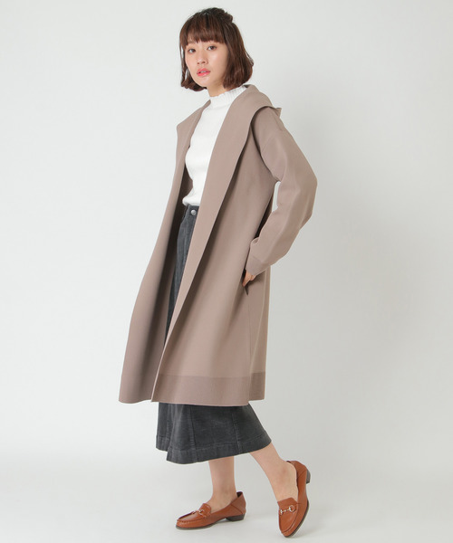 セール フードロングコーディガン カーディガン ボレロ Lbc エルビーシー のファッション通販 Zozotown