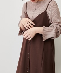 natural couture | シアーメローリブニット(ニット/セーター)