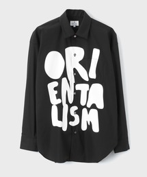 LANVIN en Bleu | ビックロゴプリント 長袖シャツ(シャツ/ブラウス)