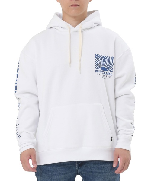 セール Rip Curl リップカール メンズ バックプリント プルオーバーパーカー ロゴ 袖プリント サーフカジュアル パーカー Rip Curl リップカール のファッション通販 Zozotown