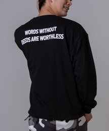 WEGO | WEGO/ロゴ刺繍ビッグシルエットプルオーバー(スウェット)