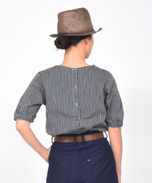 ご購入者様が決まりました【お値下】45R カチンヒッコリーのブラウス ご購入者様が決まりました【お値下】45R カチンヒッコリーの