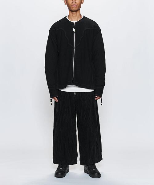 FACCIES（ファチーズ）の「＜FACCIES＞ CORD WIDE PT/イージーパンツ（その他パンツ・メンズ・ブラック/ベージュ・1/2）」の4枚目の写真