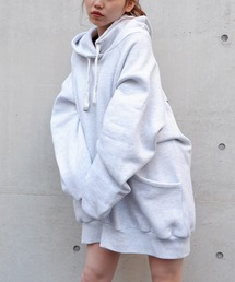ドルマンパーカーワンピース