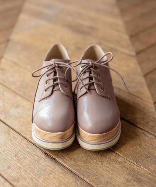OLIVE des OLIVE（オリーブデオリーブ）の「ダブルソールレースアップ