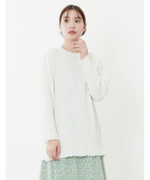 POU DOU DOU | シャーリングトップス(Tシャツ/カットソー)