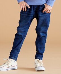 BREEZE | すぽ軽 テーパードデニムパンツ＿ストレッチ 10分丈(デニムパンツ)