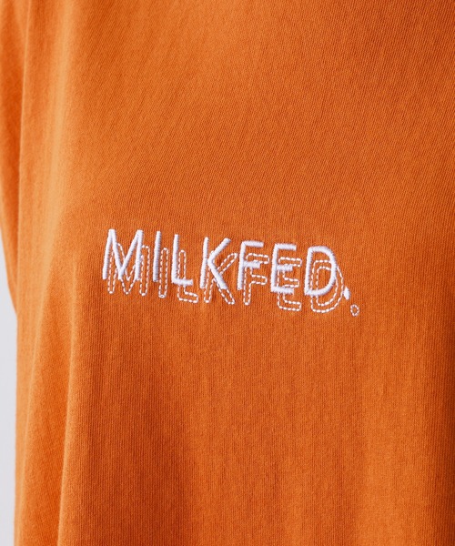 MILKFED.（ミルクフェド）の「BIG TANK TOP（Tシャツ/カットソー・レディース・ホワイト/チャコールグレー/オレンジ・ONE SIZE）」の9枚目の写真
