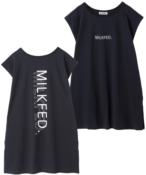 MILKFED.（ミルクフェド）の「BIG TANK TOP（Tシャツ/カットソー・レディース・ホワイト/チャコールグレー/オレンジ・ONE SIZE）」の20枚目の写真