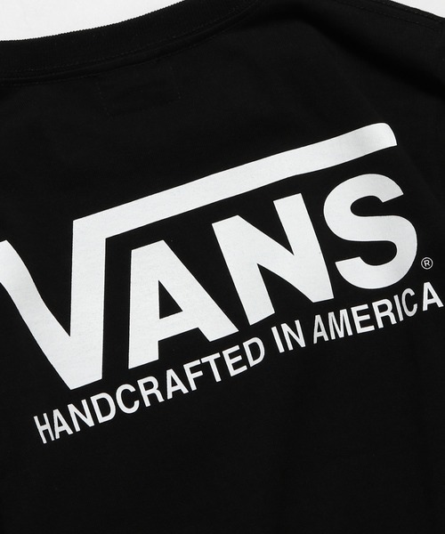 VANS(バンズ)の「VANS/ヴァンズ Handcrafted in America S/S T-Shirts Kids 半袖Tシャツ(Tシャツ/カットソー・キッズ・ブラック/ホワイト×レッド/ホワイト×ブラック・110/130/150)」の5枚目の写真