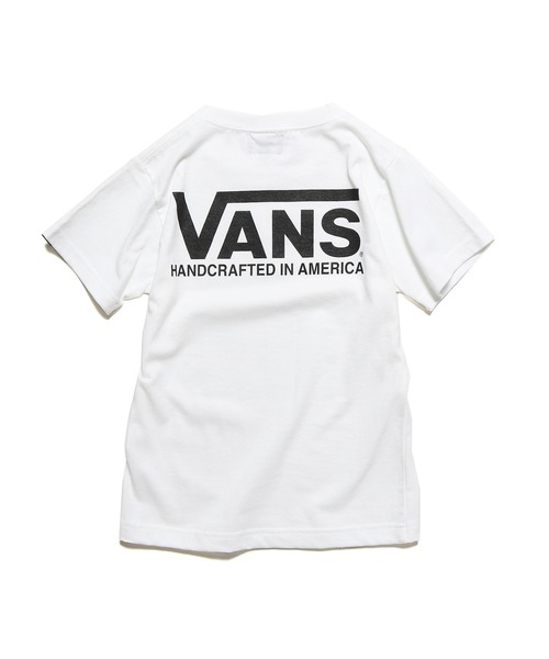 VANS(バンズ)の「VANS/ヴァンズ Handcrafted in America S/S T-Shirts Kids 半袖Tシャツ(Tシャツ/カットソー・キッズ・ブラック/ホワイト×レッド/ホワイト×ブラック・110/130/150)」の18枚目の写真