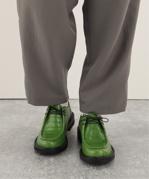 靴 JieDa 21ss TYROLEAN BOOTS JieDa(ジエダ) / 21SS/TYROLEAN BOOTS/ブーツ/43/GRN/牛革/スレ