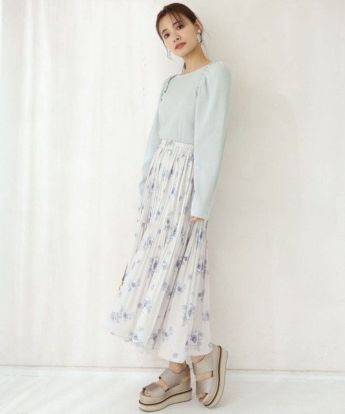 one after another NICE CLAUP（ワンアフターアナザーナイスクラップ）の「厚底ライン入り サンダル（サンダル・レディース・ゴールド・SMALL/MEDIUM/LARGE）」の5枚目の写真