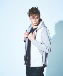 5351 POUR LES HOMMES | コンビネーション パーカー(パーカー)